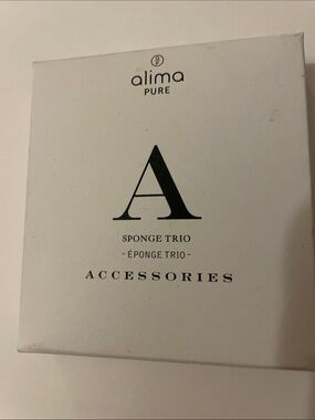 Alima Pure NIB 3 Sponge Set Discontinued Rare